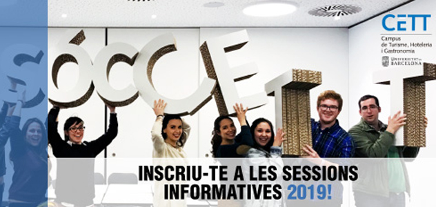Fotografia de: No et perdis les sessions informatives i la Jornada de Portes Obertes del Campus CETT-UB! | CETT